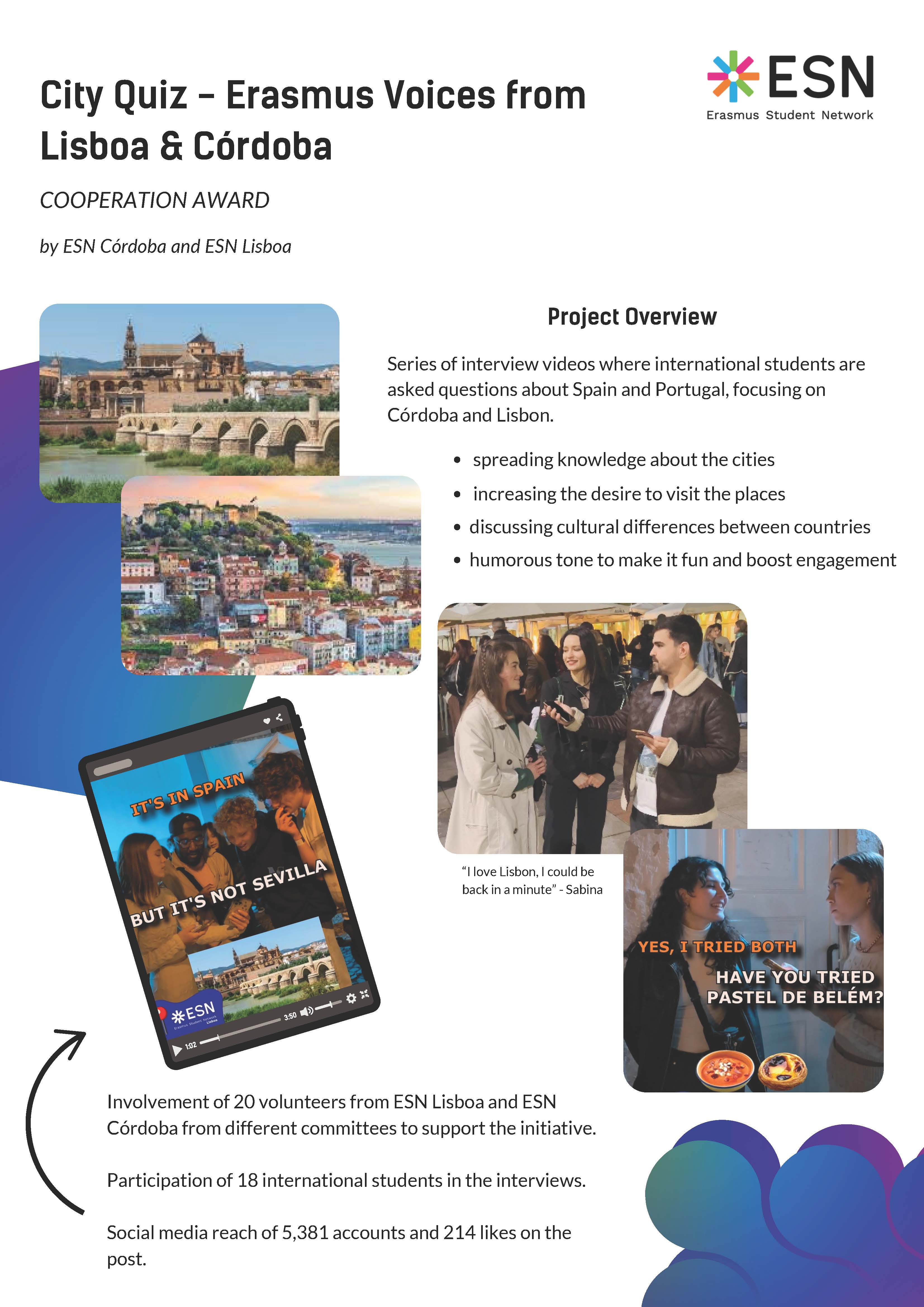 Cooperation Award 3rd Place